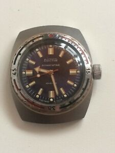 【送料無料】　腕時計　ヴィンテージソビエトvostok amphibianstst tonneauケース**ussrvintage soviet vostok amphibian watch stst tonneau case **ussr