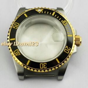 【送料無料】　腕時計　40mmケースetadg28133804miyota 82シリーズp649 283640mm watch case fit eta 2836,dg28133804,miyota 82 series movement bezel p649