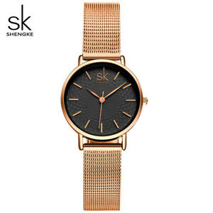 【送料無料】　腕時計　shengkerelogio femininoshengke luxury women watches ladies fashion casual quartz watch relogio feminino