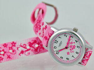 【送料無料】　腕時計　パラステープ71711130ピンクpallas childs wristwatch pink with fabric tape wrist watch 71711130