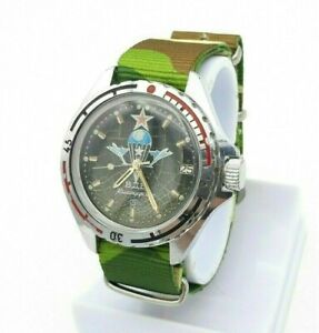 【送料無料】　腕時計　ヴィンテージvostok komandirskievdvussrソビエトvintage vostok komandirskie military watch paratrooper vdv force ussr soviet