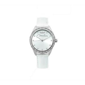 【送料無料】 腕時計 womensmiluna momenti orl1000_ww30スワロフスキーwomens wristwatch miluna momenti orl1000_ww30 genuine leather white swarovski|hokushin
