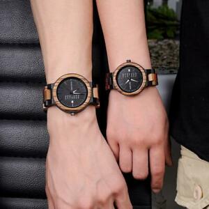 【送料無料】　腕時計　カップルbobo birdbobo bird bamboo wooden lover couple watches men show date ladies wristwatch｜hokushin 18,735円