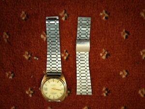 【送料無料】　腕時計　ウィンドウヴィンテージスイス21vintage swiss emperor 21 jewels self winding wrist watch with date window｜hokushin