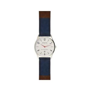 【送料無料】 腕時計 alvieroマルティーニalv0072mensalvmens wristwatch alv by alviero martini alv0072 leather brown blue|hokushin