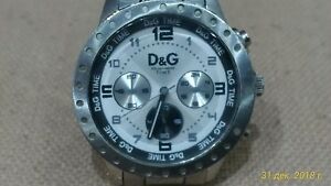 【送料無料】　腕時計　ステンレススチールアナログクロノグラフクォーツdamp;g time stainless steel analogue chronograph quartz watch