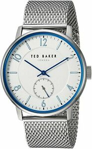 【送料無料】　腕時計　ベーカーメンズオーウェンシルバートーンステンレススチールクオーツウォッチ listingted baker mens owen silver tone stainless steel quartz watch te50278001