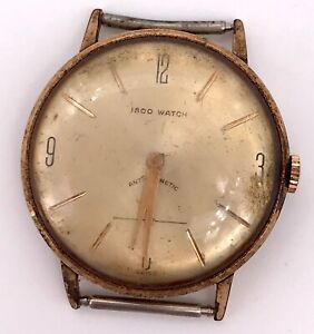 【送料無料】　腕時計　3wc1560ヴィンテージマニュアル34mmノナiscoウォッチカリフォルニアisco watch cal as 1560 vintage hand manual wind 34 mm non working 3wc