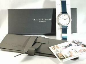 【送料無料】　腕時計　イーリボーモントユニークelie beaumont woman watch silver with unique magnetic fully adjustable｜hokushin