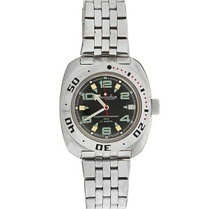 【送料無料】 腕時計 ヴォストークスキューバダイビングダイバーネグロvostok anfibio reloj 710334 scuba dude diver automtico militar ruso negro|hokushin