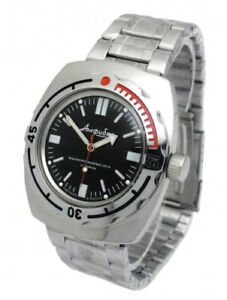 【送料無料】 腕時計 ロシアvostok20090916russian watch vostok amphibian military diving automatic 20 atm 090916|hokushin