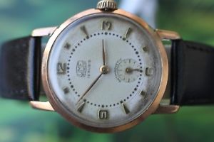 【送料無料】　腕時計　ドイツgreat german goldplated umf ruhla watch 15 jewels｜hokushin