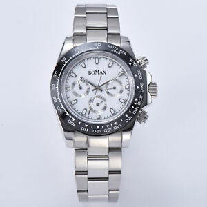 【送料無料】　腕時計　サファイアケースs08watch automatic sapphire crystal ceramic bezel steel bracelet silver case s08｜hokushin