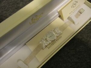【送料無料】　腕時計　boxnever wornnos lenox sterling 925crystal butterfly watch batterynos lenox sterling 925 crystal butterfly watch in box