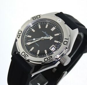 【送料無料】 腕時計 ヴォストークダイバーロシアウォッチvostok amphibia automatic watch diver russian watch 670922
