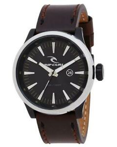 【送料無料】 腕時計 カールレザーメンズウォッチrip curl recon leather watch mens waterproof watch a2850 midnight|hokushin