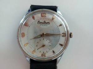 【送料無料】　腕時計　ビンテージスイスvintage omikron bidermayer 21 rubis,as 1130 wristwatch swiss made｜hokushin