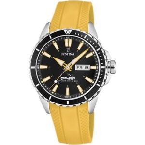【送料無料】　腕時計　festinaダイバーゴムf203784 festina mens diver rubber strap f203784 watch｜hokushin