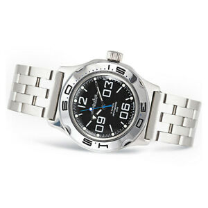 【送料無料】 腕時計 ヴォストークロシアアナログダイバーウォッチvostok automatic kal 2415100819 russian analog diver watch|hokushin