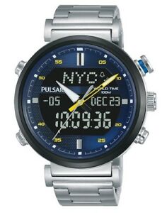 【送料無料】 腕時計 パルサークロノグラフワールドタイムウォッチpulsar gents chronograph world time watch pz4049x1