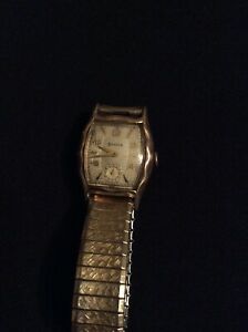 【送料無料】　腕時計　ヴィンテージメンズvintage 1955 bulova mens l5 wristwatch