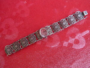 【送料無料】 腕時計 アルテプラタ listingbella,alte reloj pulsera __ plata 800 __ trachtenuhr __ cuerda manual __ bifora