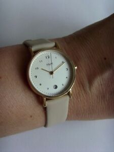 【送料無料】 腕時計 ｍドイツウォッチベージュストラップmamp;m germany watch for women m11916933 with beige leather strap basic