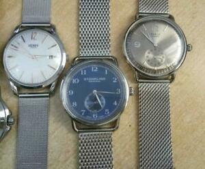 【送料無料】 腕時計 ロット3クオーツstuhrlingruhlaヘンリーlondonlot 3  quartz stuhrling, ruhla, henry london