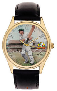 【送料無料】　腕時計　rare vintage print don bradman australia at lordscollectors wrist watchrare vintage print don bradman australia at lords c