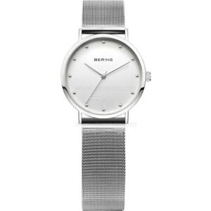 【貨物輸送無料】 ウオッチ ベーリングzafiro水晶1342600026粍入れものplateadobering zafiro cristal, 13426000 tamao 26粍 steel case, plateado