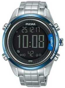 【送料無料】　腕時計　acciaio inossidabile digitale p5a003x1 orologi pvcパルサーbracciale19000pulsar bracciale in acciaio inossidabile digitale p5a0
