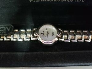 【貨物輸送無料】 ウオッチ スターリングシルバークロトンgenuine womens sterling silver croton