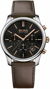 【送料無料】 腕時計 ヒューゴボス1513448 mensクロノグラフ 2 hugo boss 1513448 mens leather chronograph watch 2 year warranty|hokushin
