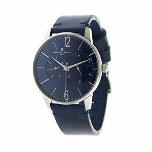 【貨物輸送無料】 ウオッチ マルチカレンダーウォッチsalvatore marra menamp;39;s wrist watch thin multi calendar watch ssbl