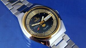 【貨物輸送無料】 ウオッチ ビンテージレトロスイスルクスvintage retro swiss tressa lux crystal automatic watch 1970s nos cal as 5206