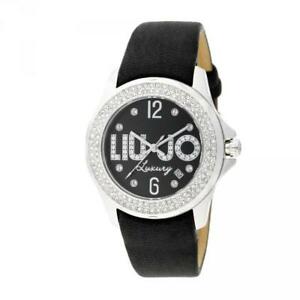 【送料無料】　腕時計　ドナリューペレスワロフスキーorologio donna liu jo luxury shine tlj508 pelle nero swarovski pochette｜hokushin