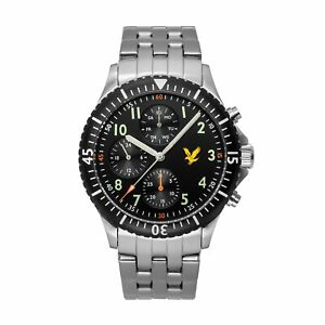 【送料無料】　腕時計　ライルスコットメンズゴールデンイーグルスチールブレスレットlyle amp; scott ls600811 mens golden eagle steel bracelet wristwatch