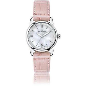 【送料無料】 腕時計 レディースフィリップケントレザーピンクホワイトスイスwomens wristwatch philip watch kent r8251178507 leather pink white swiss made