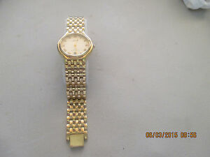 【貨物輸送無料】 ウオッチ ブレスレットウォッチgents ,preowned lovelt wrist watch all gold plated including bracelet
