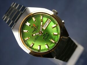 【送料無料】　腕時計　ビンテージレトロスイスルクスvintage retro swiss tressa lux crystal automatic watch 1970s nos cal as 5206