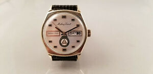 【貨物輸送無料】 ウオッチ グランプリビンテージmathey tissotgrand prix vintage automatic gents  day date watch