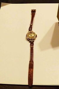 【送料無料】 腕時計 ゴールドレディース9ct gold ladies wristwatch