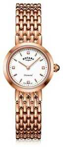 【送料無料】　腕時計　ロータリーレディースローズゴールドブレスレットポンドウォッチrotary ladies rose gold bracelet lb0090170d watch