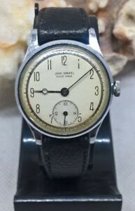 【送料無料】 腕時計 ジョンバレルスイスwwi grandad old military watch  john barrel swiss