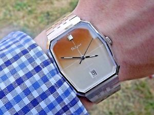 【送料無料】 腕時計 ビンテージレトロブレスレットvintage valgine future retro automatic eta 2783  bracelet watch c1970s