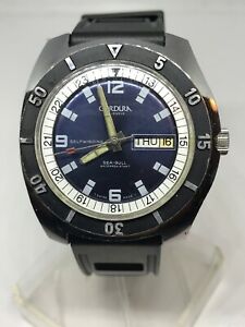 【送料無料】　腕時計　コーデュラsicuraカモメブライトリングウォッチawesome 1960s cordura sicura seagull mens divers automatic watch by breitling