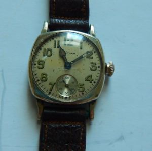 【送料無料】　腕時計　ビンテージウォルサムメンズモナークrare vintage waltham mens wrist watch monarch 60w 1930s 7 jewels wind up runs｜hokushin