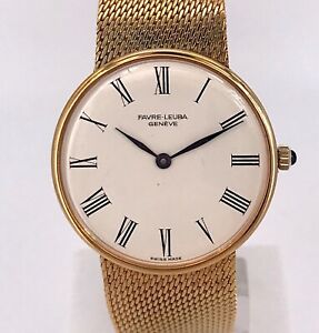 【貨物輸送無料】 ウオッチ ヴィンテージハンドマニュアルトイレfavreleuba cal p7001 vintage watch hand manual wind 33 粍 non working 3wc