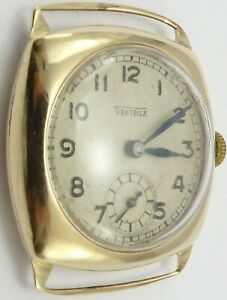 【送料無料】　腕時計　ヴィンテージゴールドスイスvintage 9ct gold british hallmarked swiss gents wristwatch in good working order