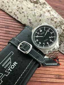 【送料無料】　腕時計　ドイツオリジナルaviator automatic watch type eta 28242 made in germany original box vk